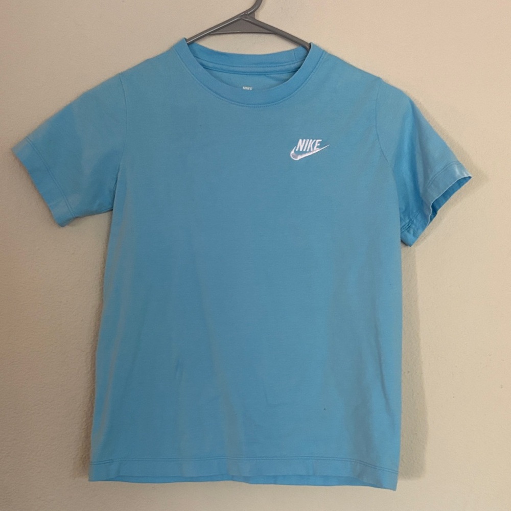 Nike Boys Sky Blue Tee